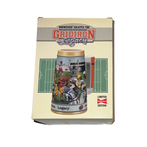 Budweiser | Art | 99 Budweiser Salutes The Gridiron Legacy Ceramic ...